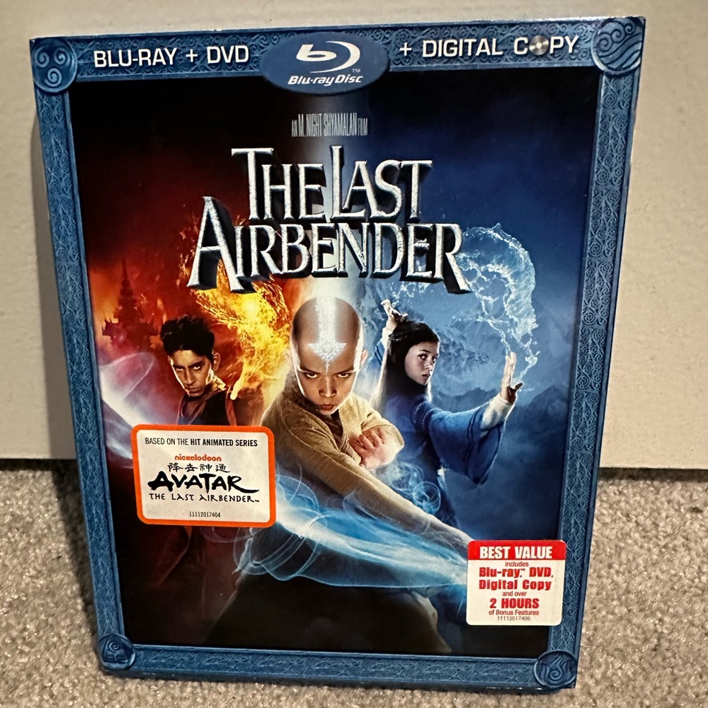 📀 5 for $25 The Last Airbender Blu-Ray and DVD